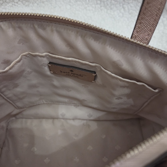 Kate Spade Glittery Tan Tote Bag - Picture 5 of 5